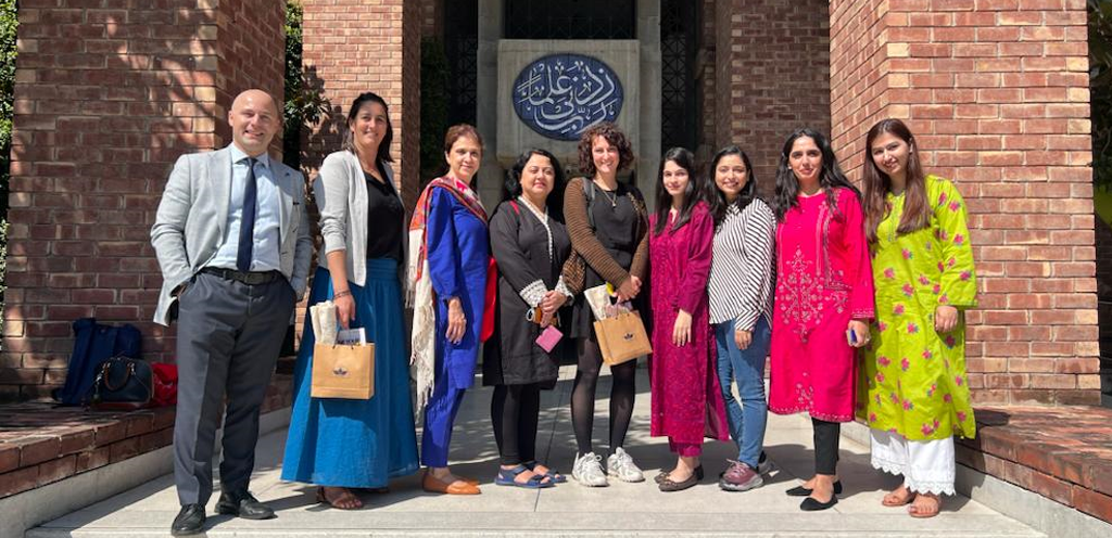 Claire Delhomme from University Nantes, Lea Albrieux from Sciences Po and Emric Abrignani from Kedge Business School visited LUMS to explore a possible collaboration between LUMS and French Universities to expand the outreach for our students.