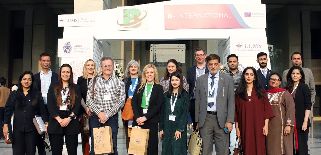 OIA hosted a special event to celebrate milestones with the B-International Consortium—four European and four Pakistani universities.